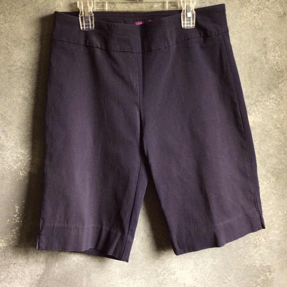 Navy Elastic waist, pull on shorts, Sz. 8